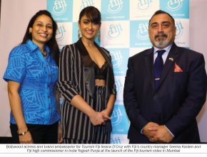 Goa’s Ileana D’Cruz brand ambassador  for Fiji Tourism