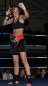 The fighter and her fight
