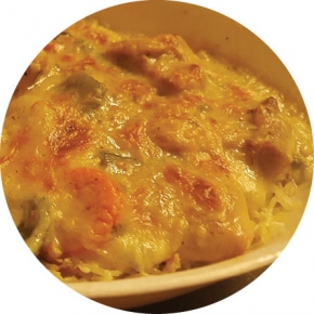 Baked Portuguese Chicken & Rice 