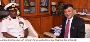 Nigeria naval chief visits GSL