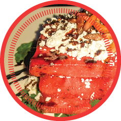 Watermelon and Feta cheese salad