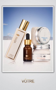 Skincare brand Votre offers 100 per cent natural products