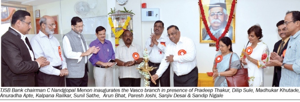 TJSB Sahakari Bank opens branch in Vasco